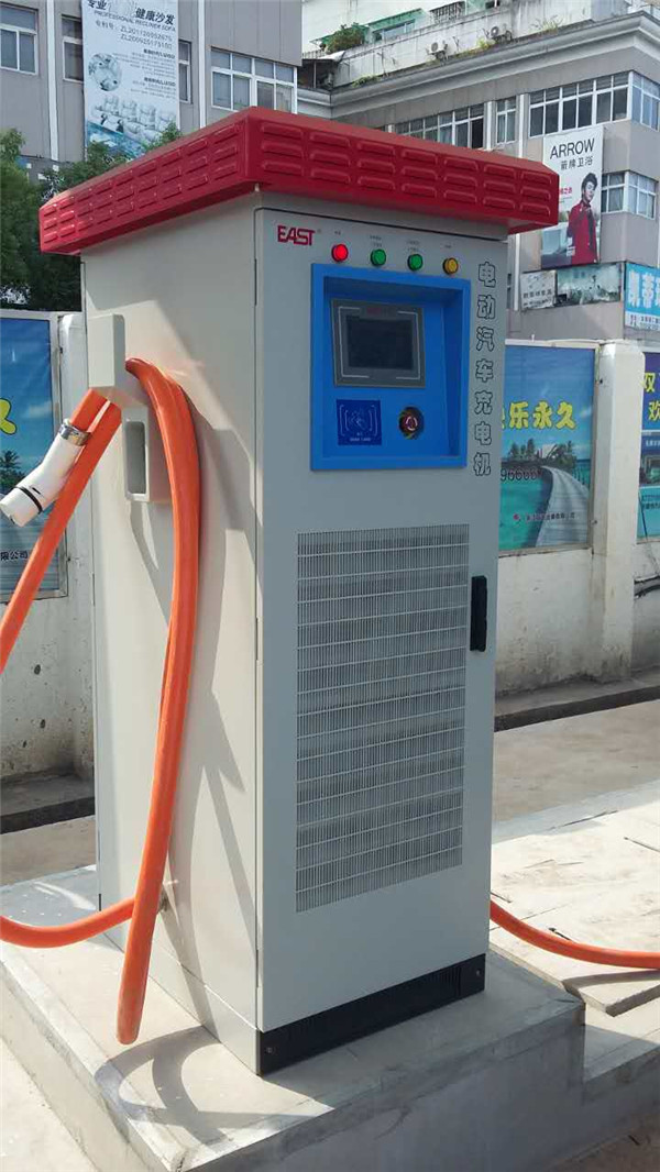 易事特充电桩为金华市首条纯电动城际公交保驾护航
