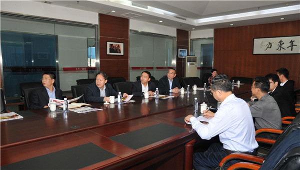 宁波市象山县副县长石坚定一行莅易事特考察交流